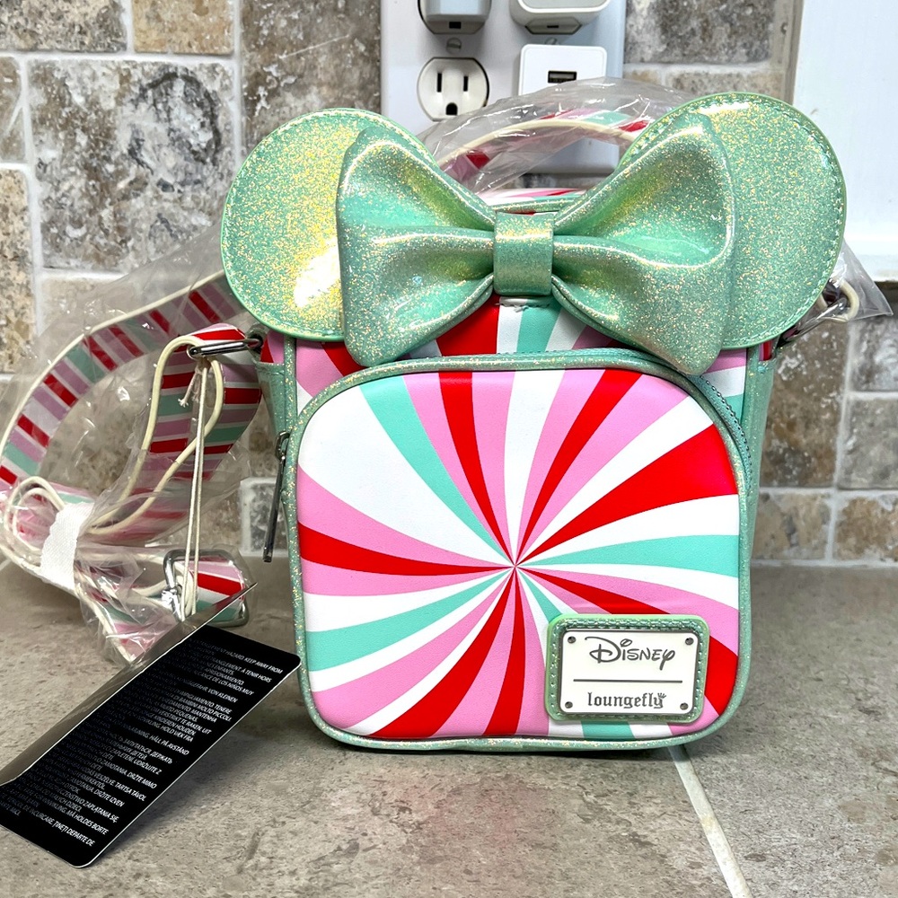 Loungefly Kids Peppermint Mini crossbody 7x6x5” NEW!!